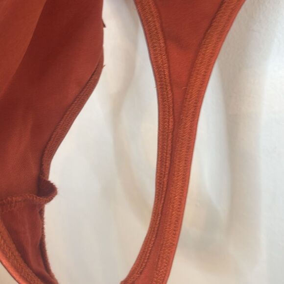 Out from under NWOT burnt orange thong bodysuit Size small - Picture 6 of 6